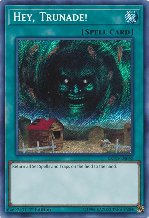 Hey, Trunade! [EXFO-EN062] Secret Rare - Doe's Cards