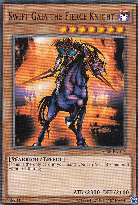 Swift Gaia the Fierce Knight [AP08-EN017] Common - Doe's Cards