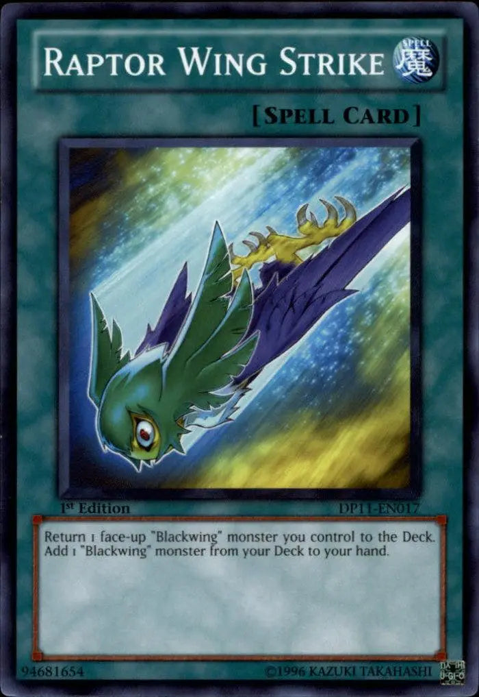 Raptor Wing Strike [DP11-EN017] Common - Doe's Cards