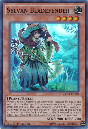 Sylvan Bladefender [MP14-EN186] Super Rare - Doe's Cards