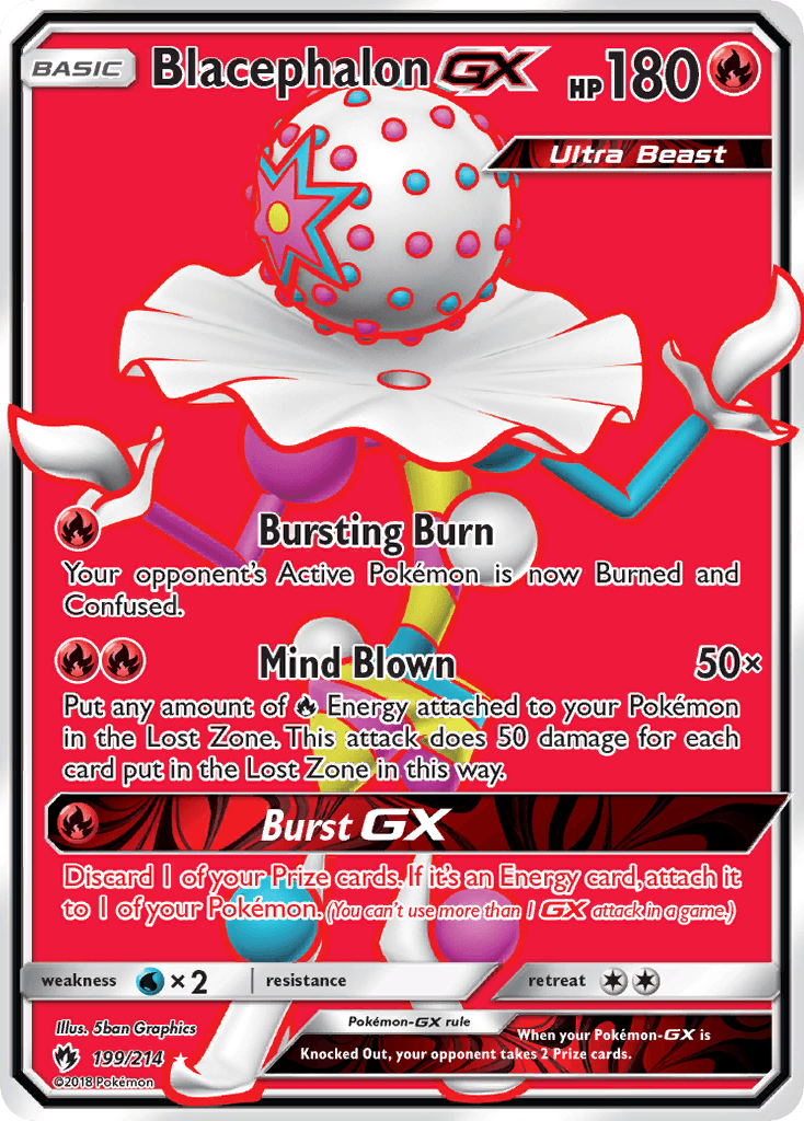 Blacephalon GX (199/214) [Sun & Moon: Lost Thunder] - Doe's Cards