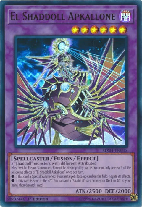 El Shaddoll Apkallone [SDSH-EN045] Ultra Rare - Doe's Cards