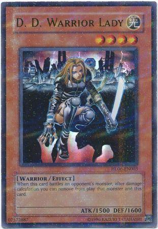 D.D. Warrior Lady [HL06-EN003] Ultra Rare - Doe's Cards