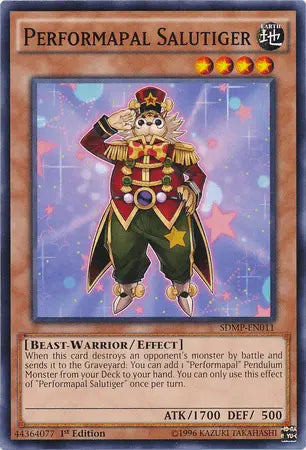 Performapal Salutiger [SDMP-EN011] Common - Doe's Cards