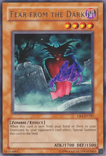 Fear from the Dark [DR1-EN187] Rare - Doe's Cards