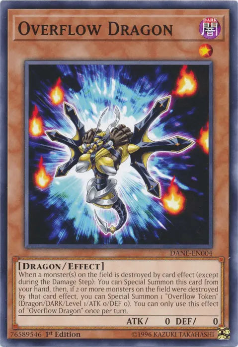 Overflow Dragon [DANE-EN004] Common - Doe's Cards