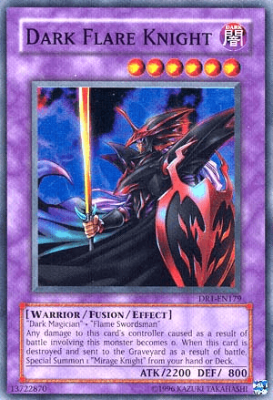 Dark Flare Knight [DR1-EN179] Super Rare - Doe's Cards