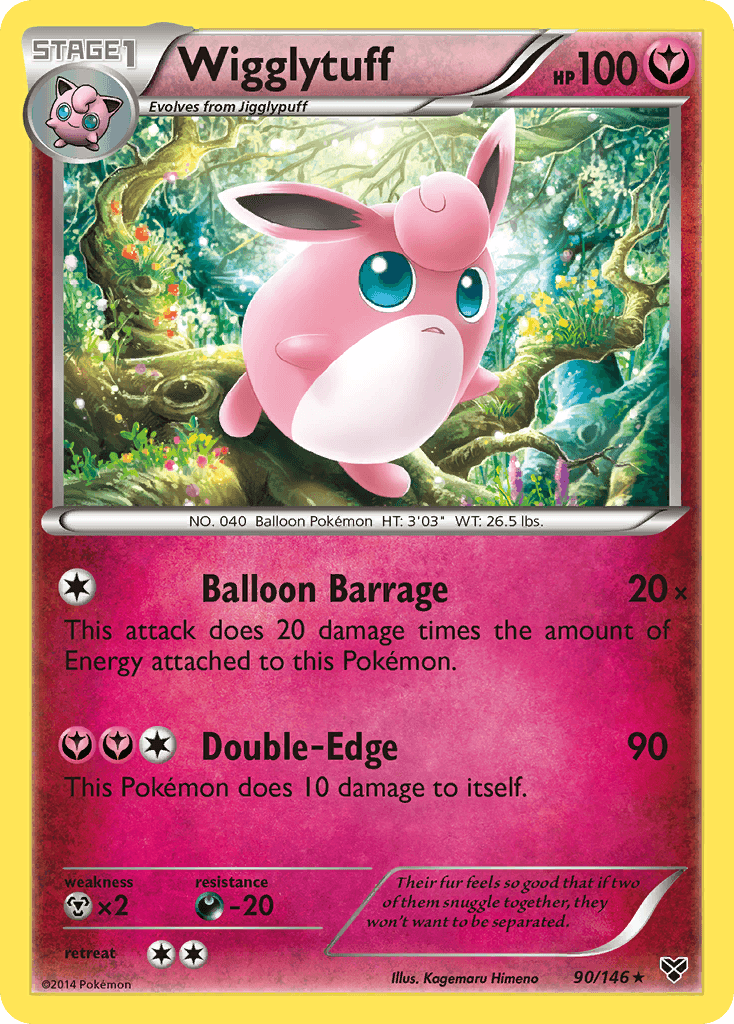 Wigglytuff (90/146) [XY: Base Set] - Doe's Cards