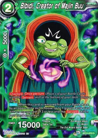 Bibidi, Creator of Majin Buu (BT11-072) [Vermilion Bloodline 2nd Edition] - Doe's Cards