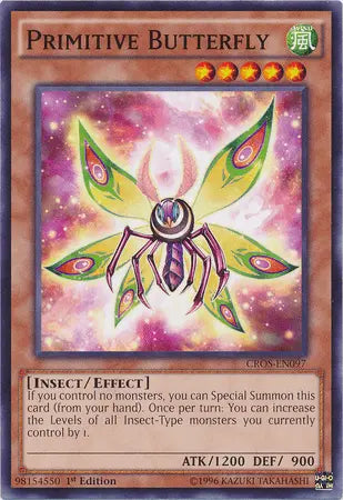 Primitive Butterfly [CROS-EN097] Common - Doe's Cards