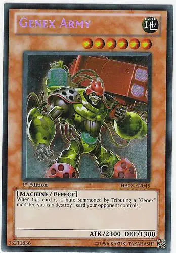Genex Army [HA02-EN045] Secret Rare - Doe's Cards