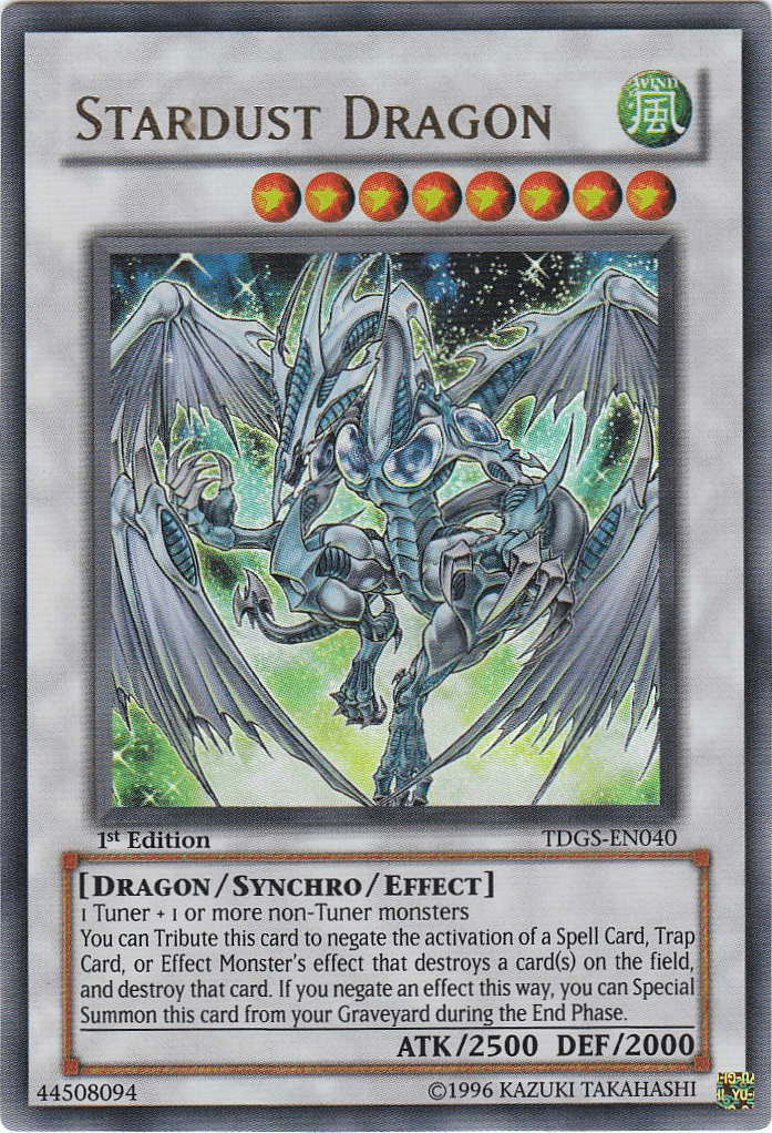 Stardust Dragon [TDGS-EN040] Ultra Rare - Doe's Cards