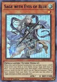 Sage with Eyes of Blue (Blue) [LDS2-EN011] Ultra Rare - Doe's Cards