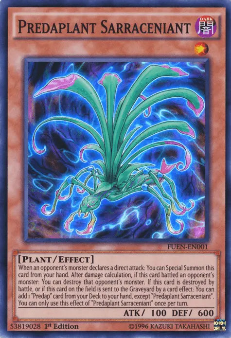 Predaplant Sarraceniant [FUEN-EN001] Super Rare - Doe's Cards