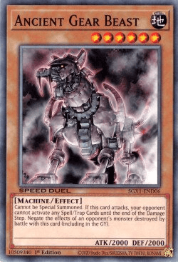 Ancient Gear Beast [SGX1-END06] Common - Doe's Cards