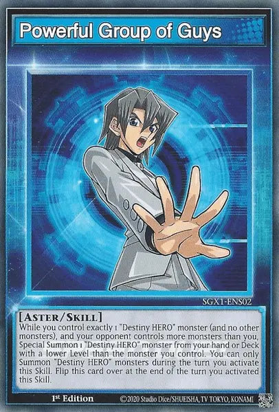 Powerful Group of Guys [SGX1-ENS02] Common - Doe's Cards