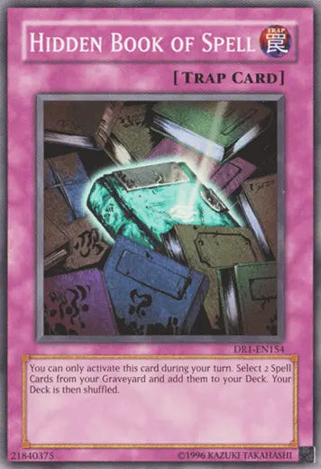 Hidden Book of Spell [DR1-EN154] Common - Doe's Cards
