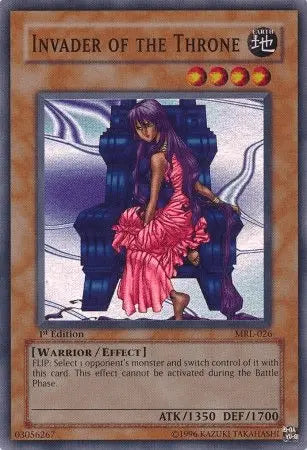 Invader of the Throne [MRL-026] Super Rare - Doe's Cards
