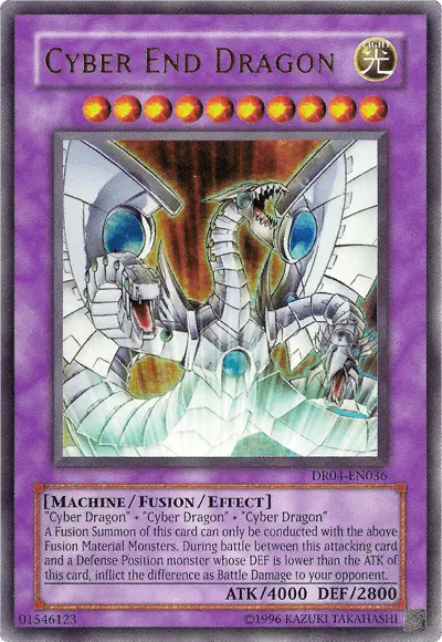Cyber End Dragon [DR04-EN036] Ultra Rare - Doe's Cards