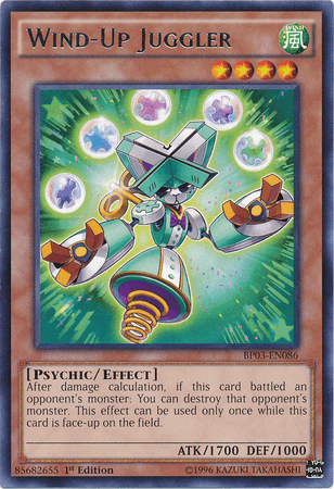 Wind-Up Juggler [BP03-EN086] Rare - Doe's Cards