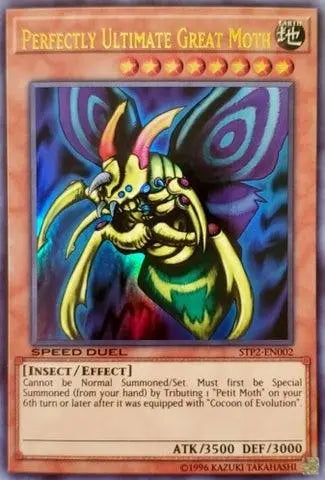 Perfectly Ultimate Great Moth [STP2-EN002] Ultra Rare - Doe's Cards