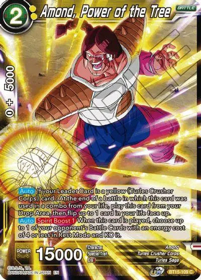 Amond, Power of the Tree (BT15-109) [Saiyan Showdown] - Doe's Cards