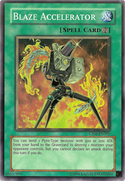 Blaze Accelerator [CP06-EN005] Super Rare - Doe's Cards