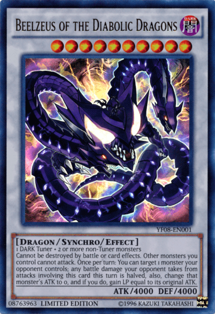 Beelzeus of the Diabolic Dragons [YF08-EN001] Ultra Rare - Doe's Cards