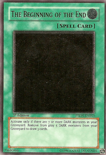 The Beginning of the End [PTDN-EN053] Ultimate Rare - Doe's Cards