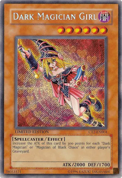 Dark Magician Girl [CT2-EN004] Secret Rare - Doe's Cards