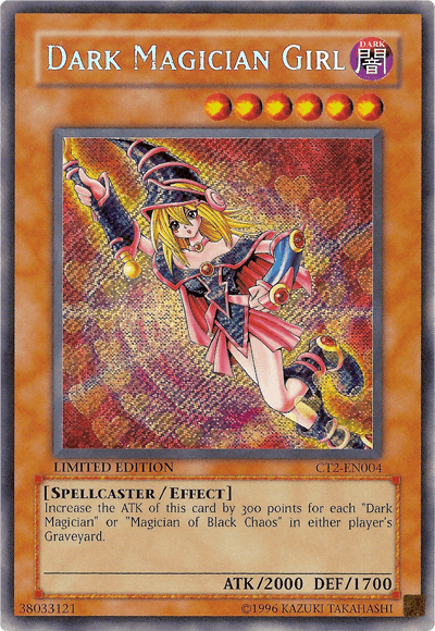 Dark Magician Girl [CT2-EN004] Secret Rare - Doe's Cards