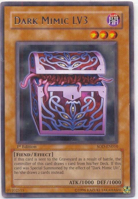 Dark Mimic LV3 [SOD-EN010] Rare - Doe's Cards
