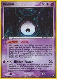 Unown (V) (V/28) [EX: Unseen Forces] - Doe's Cards