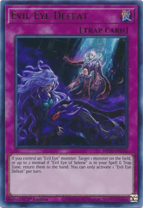 Evil Eye Defeat [MP20-EN242] Ultra Rare - Doe's Cards