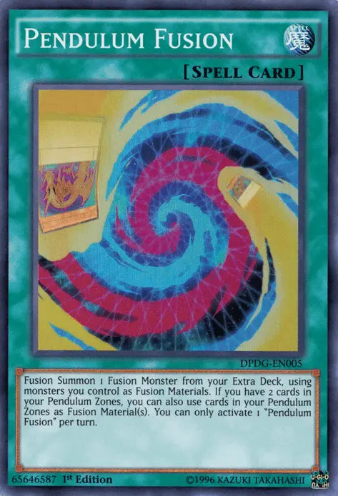 Pendulum Fusion [DPDG-EN005] Super Rare - Doe's Cards