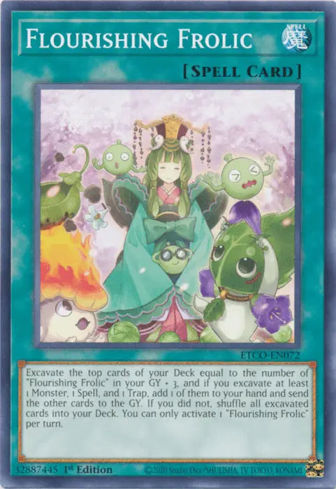 Flourishing Frolic [ETCO-EN072] Common - Doe's Cards