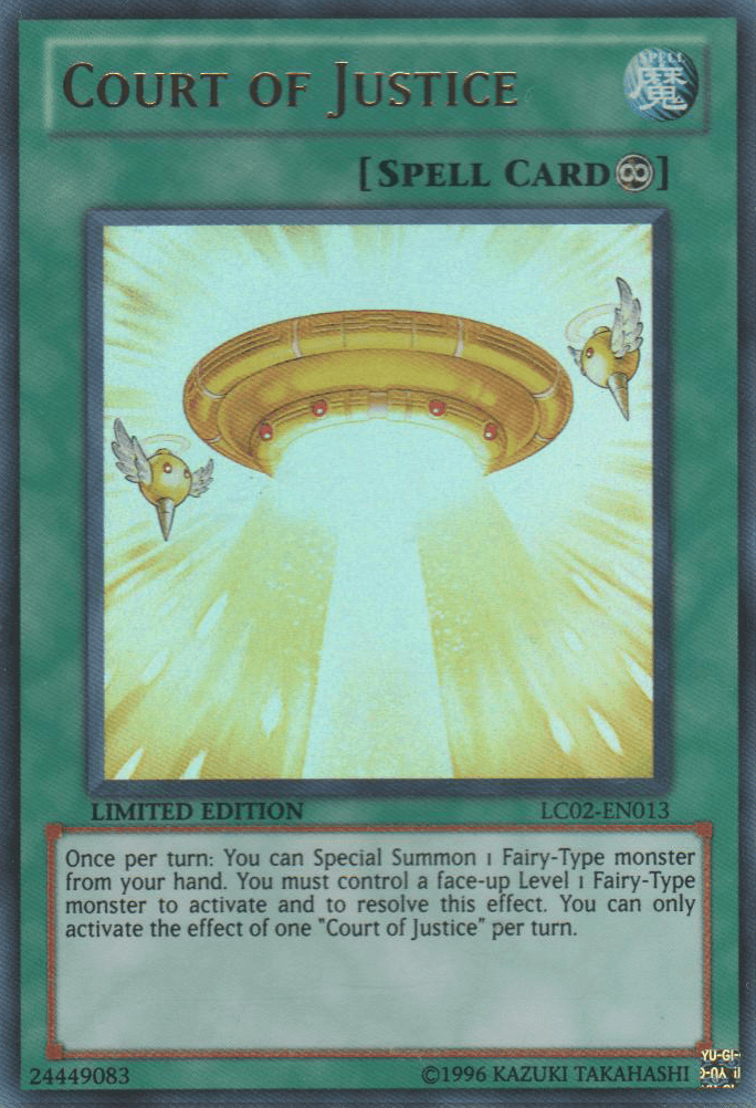 Court of Justice [LC02-EN013] Ultra Rare - Doe's Cards