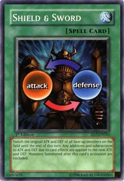 Shield & Sword [SD7-EN020] Common - Doe's Cards