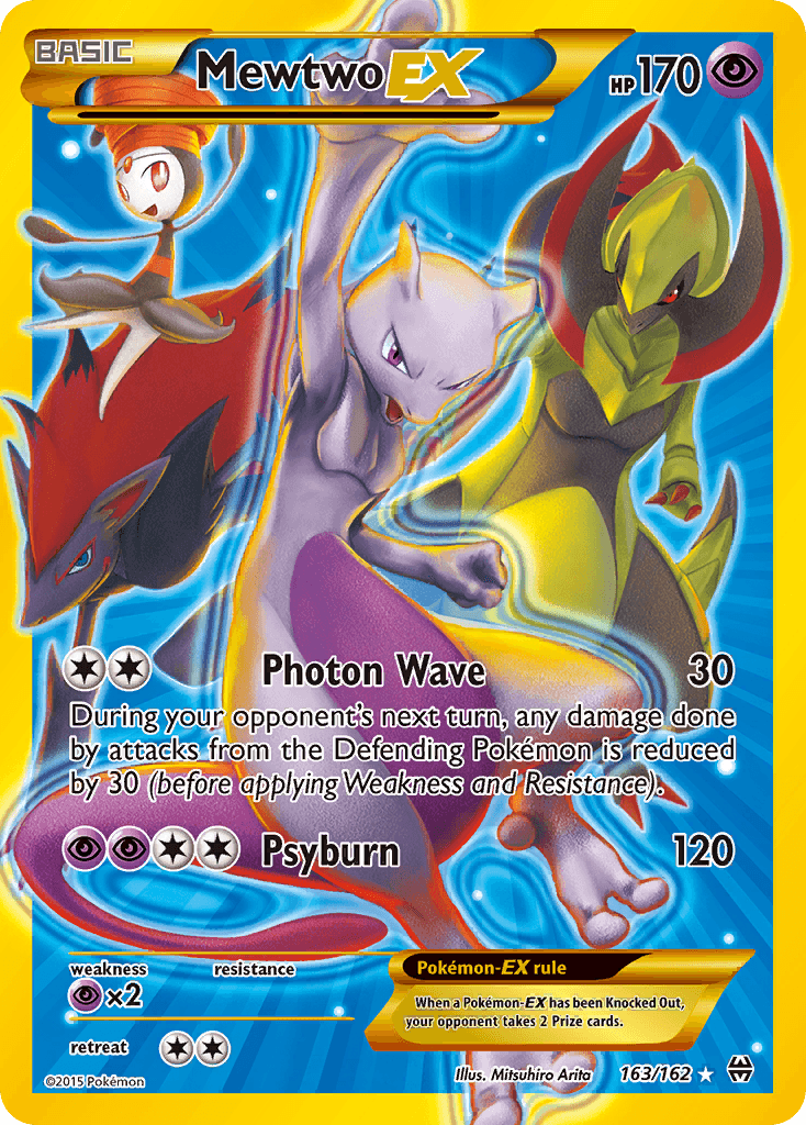 Mewtwo EX (163/162) [XY: BREAKthrough] - Doe's Cards