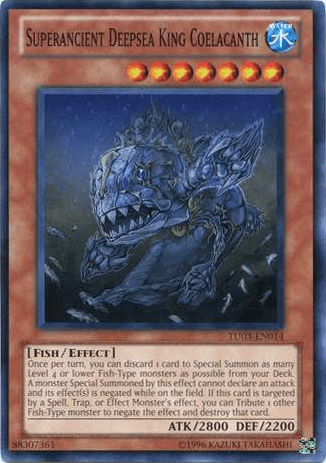 Superancient Deepsea King Coelacanth [TU03-EN014] Common - Doe's Cards