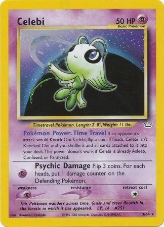 Celebi (3/64) [Neo Revelation Unlimited] - Doe's Cards