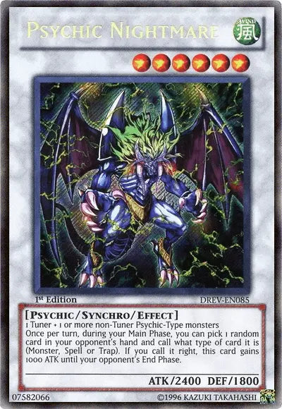Psychic Nightmare [DREV-EN085] Secret Rare - Doe's Cards