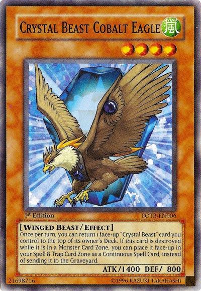 Crystal Beast Cobalt Eagle [FOTB-EN006] Common - Doe's Cards