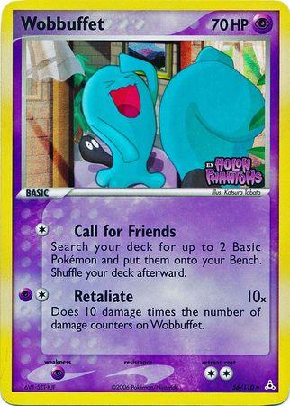 Wobbuffet (56/110) (Stamped) [EX: Holon Phantoms] - Doe's Cards