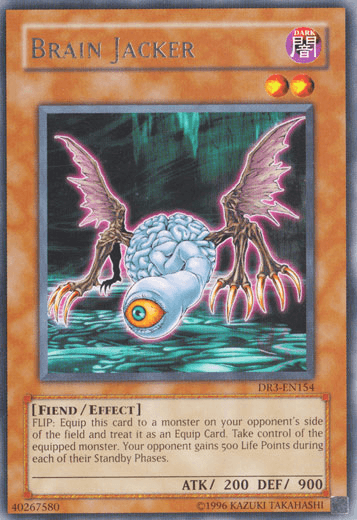 Brain Jacker [DR3-EN154] Rare - Doe's Cards