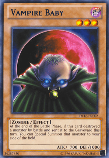 Vampire Baby (Blue) [DL16-EN002] Rare - Doe's Cards