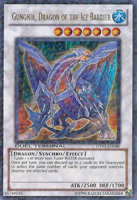 Gungnir, Dragon of the Ice Barrier [DT03-EN040] Ultra Rare - Doe's Cards
