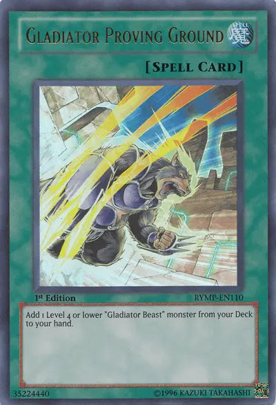 Gladiator Proving Ground [RYMP-EN110] Ultra Rare - Doe's Cards