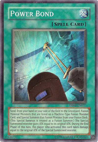 Power Bond [DR04-EN037] Super Rare - Doe's Cards