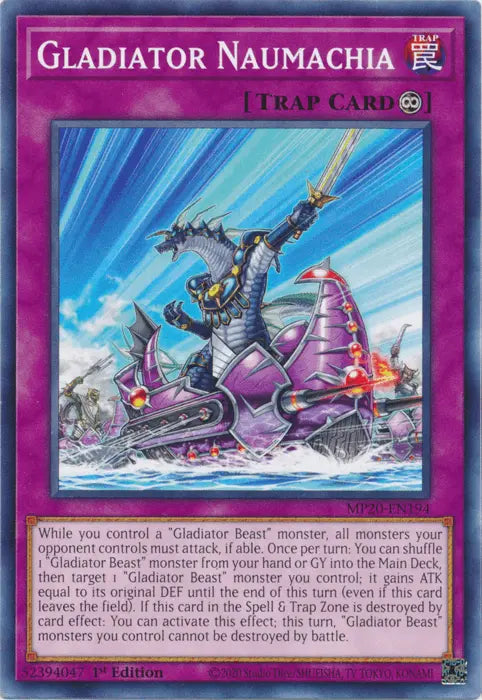 Gladiator Naumachia [MP20-EN194] Common - Doe's Cards